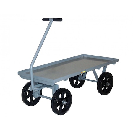 LITTLE GIANT Heavy-Duty Wagon Truck, 3000 lbs Capacity, 16" Pneumatic, 36" x 72" CH367216P